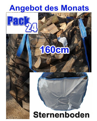 Pack24 Holzbag Holz BigBag Brennholz Woodbag